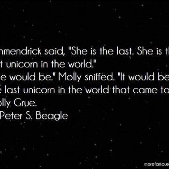 The Last Unicorn pendant and chain. Silver tone with blue and clear glass - Picture 10 of 10